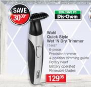 Wahl Quick Style Wet n Dry Trimmer