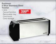 Sunbeam 4 Slice Stainless Steel Toaster