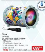 Shox Inferno Bluetooth Speaker 10W