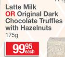 Baci Latte Milk Or Original Dark Chocolate Truffles With Hazelnuts-175g Each