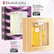 Elizabeth Arden Provocative Women Gift Set Of EDP 100ml Plus EDP 15ml