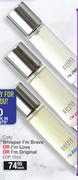 Coty Whisper I'm Brave Or I'm Love Or I'm Oroginal EDP-15ml Each
