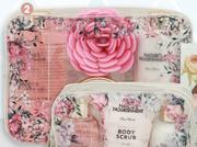 Nature's Nourishment Rose Blush Mega Pamper Pack Plus Toiletry Bag 5 Piece
