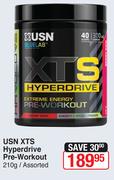 USN XTS Hyperdrive Pre-Workout Assorted-210 g
