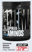 Universal Spiked Aminos Assorted-210g