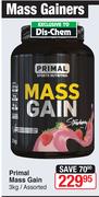 Primal Mass Gain Assorted-3 kg