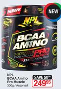 NPL BCAA Amino Pro Muscle Assorted-300g