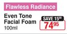 Pond's Even Tone Facial Foam-100ml 