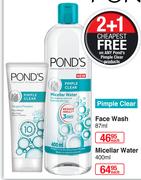 Pond's Pimple Clear Micellar Water-400ml Each