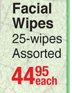Himalaya Facial Wipes Assorted 25 Wipes-Each