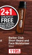 L'Oreal Men Expert Barber Club Short Beard & Face Moisturiser-50ml Each
