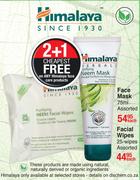 Himalaya Face Mask Assorted-75ml Each