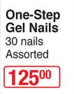 Impress One Step Gel Nails 30 Nails Assorted