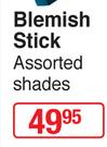 Yardley Oatmeal Blemish Stick (Assorted Shades)