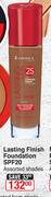 Rimmel London Lasting Finish Foundation SPF20 (Assorted Shades)