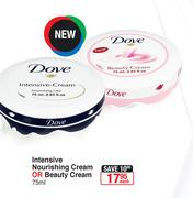 Dove Intensive Nourishing Cream Or Beauty Cream-75ml Each