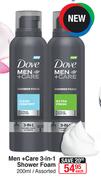 Men+Care 3-In-1 Shower Foam Assorted-200ml Each