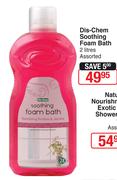 Dis Chem Soothing Foam Bath Assorted-2Ltr