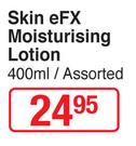 Skin eFX Moisturising Lotion-400ml 