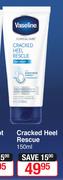 Vaseline Crackled Heel Rescue-150ml 
