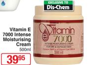 Vitamin E 7000 Intense Moisturising Cream-500ml