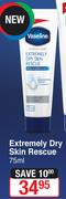 Vaseline Extremely Dry Skin Rescue-75ml 