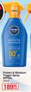 Nivea Protect & Moisture Trigger Spray SPF50+-300ml Each