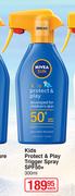 Nivea Kids Protect & Play Trigger Spray SPF50+-300ml Each