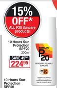Riemann P20 10 Hours Sun Protection SPF20-200ml 