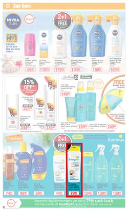 Dis-Chem : Summer Savings (22 Nov - 16 Dec 2019), page 18