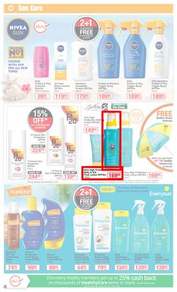 Dis-Chem : Summer Savings (22 Nov - 16 Dec 2019), page 18