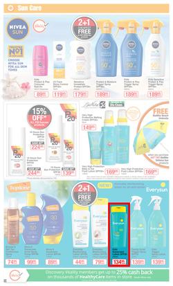 Dis-Chem : Summer Savings (22 Nov - 16 Dec 2019), page 18