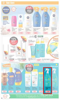 Dis-Chem : Summer Savings (22 Nov - 16 Dec 2019), page 18