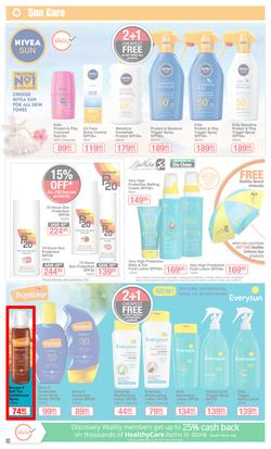 Dis-Chem : Summer Savings (22 Nov - 16 Dec 2019), page 18