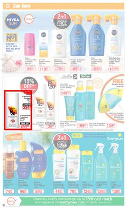 Dis-Chem : Summer Savings (22 Nov - 16 Dec 2019), page 18