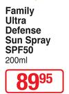 Luv That Sun Family Ultra Defense Sun Spray SPF50-200ml