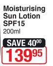 Plz Buin Moisturising Sun Lotion SPF15-200ml