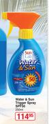 Sun Lab Water & Sun Trigger Spray SPF50-250ml