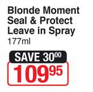 Blonde Moment Seal & Protect Leave in Spray 177ml