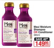 Maui Moisture Shampoo Or COnditioner 385ml-Each