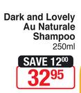 Dark And Lovely Au Naturale Shampoo-250ml