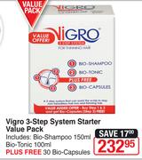 Vigro 3-Step System Starter Value Pack