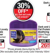 Dark And Lovely Fat Protein Bodifying Relaxer Regular Or Super-Each