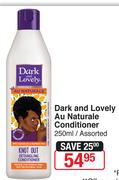 Dark And Lovely Au Naturale Conditioner 250ml Assorted 