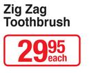 Colgate Zig Zag Toothbrush-Each