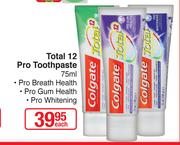 Colgate Total 12 Pro Toothpaste-75ml