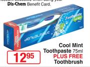 Dentalmate Cool Mint Toothpaste-75ml