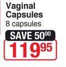 Gyna Guard Vaginal Capsules 8 Capsules