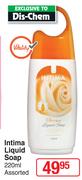 Intima Liquid Soap Assorted-220ml