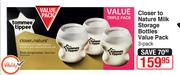 Tommee Tippee Closer To Nature Milk Storage Bottles Value Pack 3 Pack